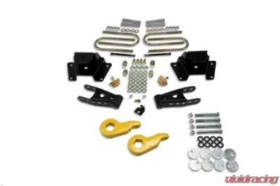Belltech 1-3inch Front 3inch Rear Lowering Kit w/o Shocks Ford F150 All Cabs 4WD 1997-2003 - 937