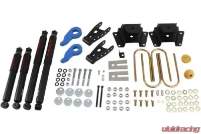 Belltech 1-3inch Front 3inch Rear Lowering Kit w/ ND2 Shocks Ford F150 All Cabs 4WD 1997-2003 - 937ND