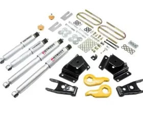 Belltech 1-3inch Front 3inch Rear Lowering Kit w/ SP Shocks Ford F150 All Cabs 4WD 1997-2003