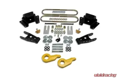 Belltech 1-3inch Front 4inch Rear Lowering Kit w/o Shocks Ford F150 All Cabs 4WD 1997-2003 - 938