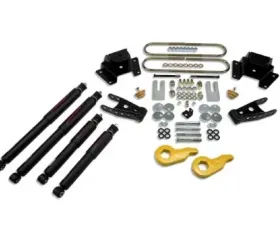 Belltech 1-3inch Front 4inch Rear Lowering Kit w/ ND2 Shocks Ford F150 All Cabs 4WD 1997-2003