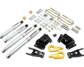 Belltech 1-3inch Front 4inch Rear Lowering Kit w/ SP Shocks Ford F150 All Cabs 4WD 1997-2003