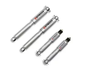 Belltech 2-4in Front/2-4in Rear Drop Street Performance Lowering Shock Set Dodge Dakota 1987-1996