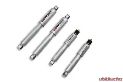 Belltech 2in Front/3in Rear Drop Street Performance Lowering Shock Set Nissan Frontier 1998-2003 - 9564