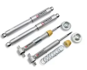 Belltech 2 to -2in Front/0-1in Rear Drop Street Performance Lowering Shock Set Chevrolet Silverado | GMC Sierra 1/2Ton 2007-2013