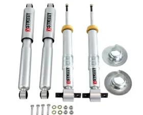Belltech 1 to -3in Front/4-5in Rear Drop Street Performance Lowering Shock Set Ford F150 2/4WD 2015-2022