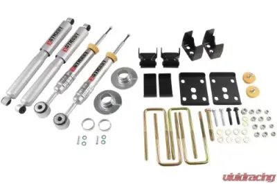 Belltech +1 to -3inch Front 5.5inch Rear Lowering Kit w/ SP Shocks Ford F150 Ext/Quad Cab Short Bed 2009-2013 - 972SP