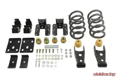 Belltech 1-2inch Front 4inch Rear Lowering Kit w/o Shocks Chevrolet Silverado | GMC Sierra Ext/Crew Cab 2014-2017 - 995