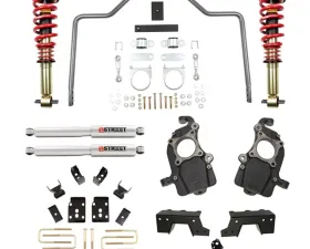 Belltech Complete Kit Inc. Height Adjustable Front Coilovers & Rear Sway Bar Ford
