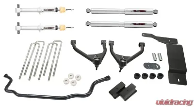 Belltech 4" Lift Kit Inc. Front and Rear Trail Performance Struts/Shocks Front and Rear - 150207TPS