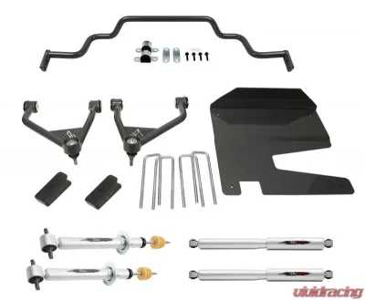 Belltech 4" Lift Kit Inc. Front and Rear Trail Performance Struts/Shocks Front and Rear - 150212TPS