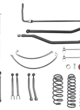 Belltech 4" Lift Kit Inc. Front and Rear Trail Performance Shocks Jeep Wrangler Front and Rear 2007-2017                                     - 153201TPS - Image 2
