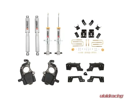 Belltech 1" to -5" F/6" R W/ Street Performance Shocks Ford F150 All Cabs/Short Bed 2015-2020 - 1008SP