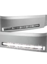 Spyder Auto Silver XSP-X Style LED Daytime Running Lights for Toyota Tundra 2007-2013                                     - FL-DRL-TTU07-SIL - Image 2