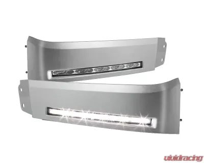 Spyder Auto Silver XSP-X Style LED Daytime Running Lights for Toyota Tundra 2007-2013 - FL-DRL-TTU07-SIL