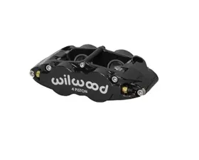 Wilwood Forged Narrow Superlite 4 Dust Seal Radial Mount - Black