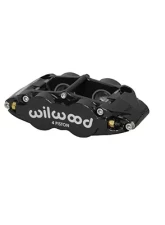 Wilwood Forged Narrow Superlite 4 Dust Seal Radial Mount - Black                                     - 120-14439-BK - Image 2