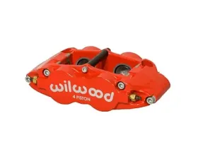 Wilwood Forged Narrow Superlite 4 Dust Seal Radial Mount - Red