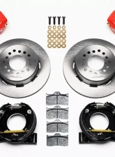 Wilwood Forged Dynalite Rear Parking Brake Kit, Drilled and Slotted Rotor - Red                                     - 140-10094-R - Image 3