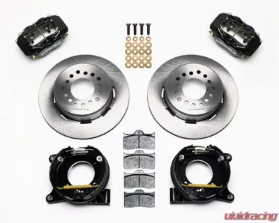 Wilwood Forged Dynalite Rear Parking Brake Kit, Plain Face Rotor - Black - 140-10094