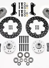 Willwood Dynapro Front Drag Brake Kit, Drilled Rotor - Chevrolet Camaro 1970-1978                                     - 140-1019-BD - Image 2