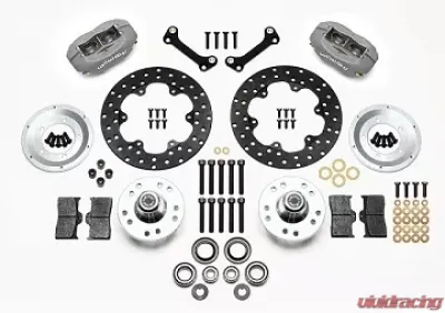 Willwood Dynapro Front Drag Brake Kit, Drilled Rotor - 1982-1992 Chevrolet Camaro/ Pontiac Firebird - 140-1035-BD