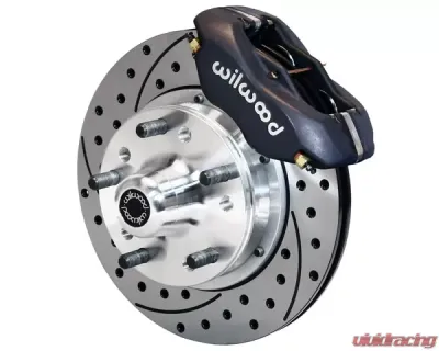 Wilwood Forged Dynalite 11 Inch Front Big Brake Kit Ford Mustang GT 1987-1993 - 140-11018