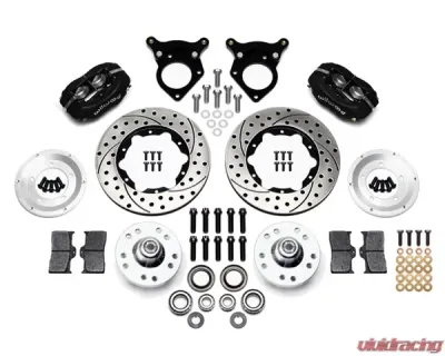 Wilwood Forged Dynalite 11 Inch Front Big Brake Kit Ford Mustang GT 1987-1993 - 140-11018