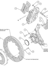 Wilwood W6AR 14 Inch Front Big Brake Kit Dodge Magnum | Challenger | Charger  | Chrysler 300C 2006-2010                                     - 140-11764 - Image 3