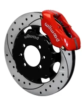Wilwood Dynalite Calipers 12.19" SRP Drilled and Slotted Rotors Red Powder Coat Mazda MX-5 Miata 2016+                                     - 140-14233-DR - Image 2