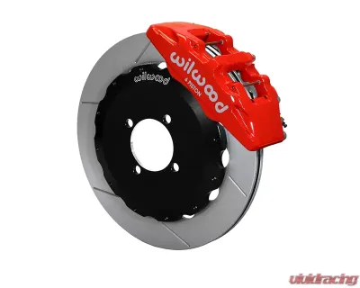 Wilwood DynaPro 6 Calipers 12.88" GT Competition Series Rotors Red Powder Coat Mazda MX-5 Miata 2016+ - 140-14234-R