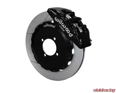Wilwood DynaPro 6 Calipers 12.88" GT Competition Series Rotors Black Powder Coat Mazda MX-5 Miata 2016+ - 140-14234
