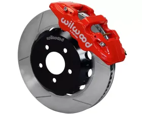Wilwood Red Aerolite 6R 14 Inch GT Competition Series Slotted Front Big Brake Kit Chevrolet Camaro 2016-2019