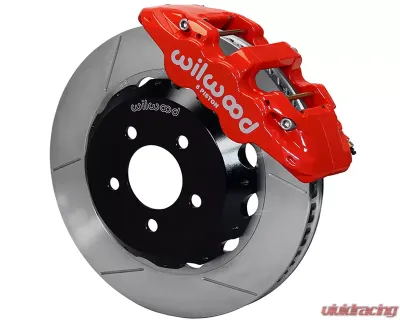 Wilwood Red Aerolite 6R 14 Inch GT Competition Series Slotted Front Big Brake Kit Chevrolet Camaro 2016-2019 - 140-14288-R