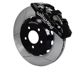 Wilwood Black Aerolite 6R 14 Inch GT Competition Series Slotted Front Big Brake Kit Chevrolet Camaro 2016-2019