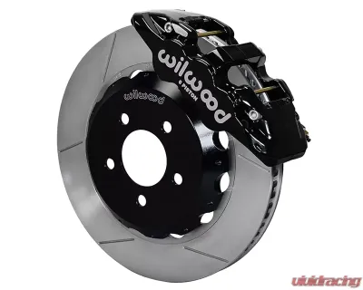 Wilwood Black Aerolite 6R 14 Inch GT Competition Series Slotted Front Big Brake Kit Chevrolet Camaro 2016-2019 - 140-14288