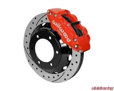 Wilwood Forged Narrow Cross Slotted Superlite 6R 12.88 inch Big Brake Kit Toyota Tacoma 2005-2015 - 140-14577-DR