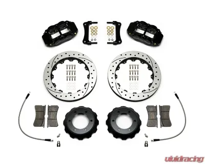 Wilwood Forged Narrow Cross Slotted Superlite 6R 12.88 inch Big Brake Kit Toyota Tacoma 2005-2015 - 140-14577-D