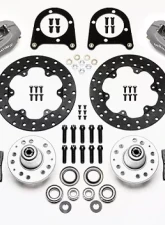 Willwood Dynapro Front Drag Brake Kit, Polished, Drilled Rotor                                     - 140-1501-DP - Image 2