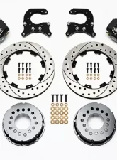 Willwood Forged Dynalite Pro Series Rear Brake Kit - Black Caliper - SRP Drilled & Slotted Rotor                                     - 140-2115-BD - Image 2