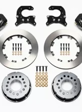 Willwood Forged Dynalite Pro Series Rear Brake Kit - Black Caliper                                     - 140-2112-B - Image 2