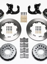 Willwood Forged Dynalite Pro Series Rear Brake Kit - Black Caliper                                     - 140-3018-B - Image 2