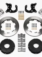 Willwood Forged Dynalite Pro Series Rear Drag Brake Kit, Plain Face Rotor - Polished                                     - 140-3722-P - Image 2