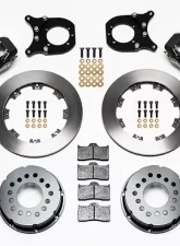 Willwood Dynalite Pro Series Rear Brake Kit, Plain Face Rotor - Black                                     - 140-5236-B - Image 2