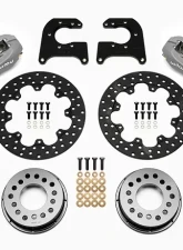 Willwood Forged Dynalite Rear Drag Brake Kit, Drilled Rotor - Ano                                     - 140-5348-BD - Image 2