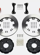 Willwood Forged Dynalite Big Brake Front Brake Kit, Plain Face Rotor - Red Caliper - Acura RSX 2002-2006                                     - 140-7014-R - Image 2