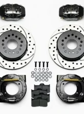 Wilwood Forged Dynalite Rear Parking Brake Kit, Drilled and Slotted Rotor - Black                                     - 140-7141-D - Image 3