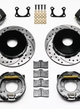 Wilwood Forged Dynalite Rear Parking Brake Kit, Drilled and Slotted Rotor - Black                                     - 140-7142-D - Image 3