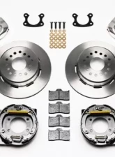 Wilwood Forged Dynalite Rear Parking Brake Kit, Plain Face Rotor - Polished                                     - 140-7143-P - Image 3