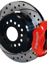 Wilwood Forged Dynalite Rear Big Brake Kit w/Parking Brake Chevrolet Camaro | Pontiac Firebird 1993-1997                                     - 140-7148 - Image 4